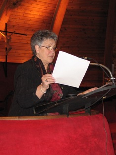 Madame Monique Vigneau-Paquin, responsable de l'�v�nement